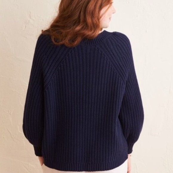 aerie Sweaters - Aerie Chunky Knitted Blue Sweater
